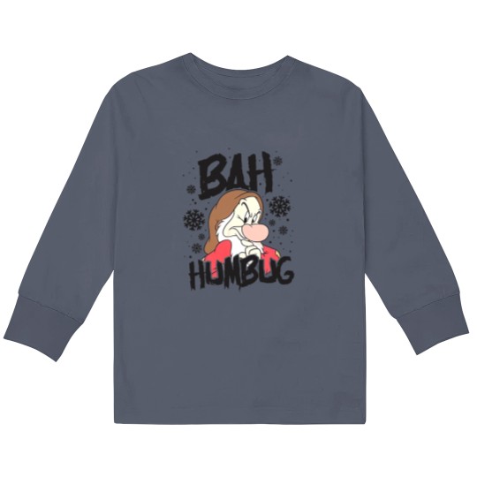 Discover Bah Humbug Dwarf Kids Long Sleeve T Shirts