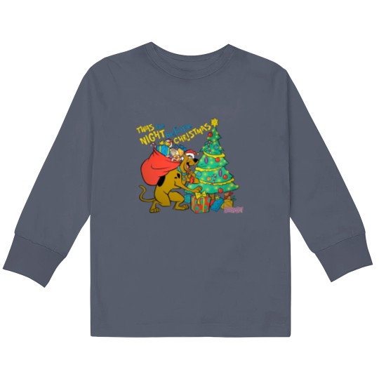 Discover Scooby Doo The Night Before Christmas Kids Long Sleeve T Shirts