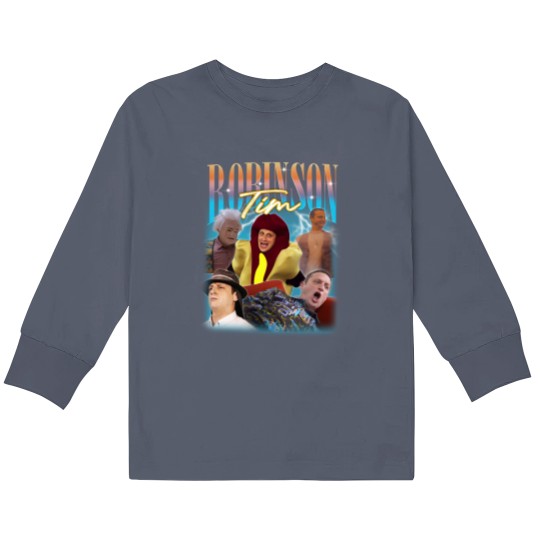 Discover Tim Robinson Vintage Homage Kids Long Sleeve T-Shirt