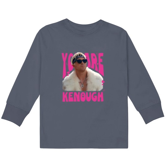 Discover I Am Kenough Kids Long Sleeve T-Shirt