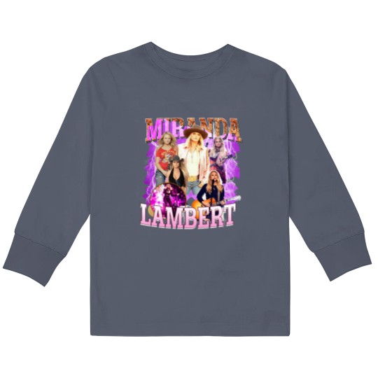 Discover Miranda Lambert Country Music Unisex Kids Long Sleeve T Shirts Country Music