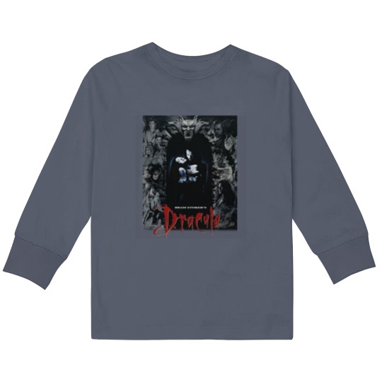 Discover Bram stoker's dracula Unisex Kids Long Sleeve T Shirts Bram Stoker Dracula, Gothic Horror Kids Long Sleeve T Shirts
