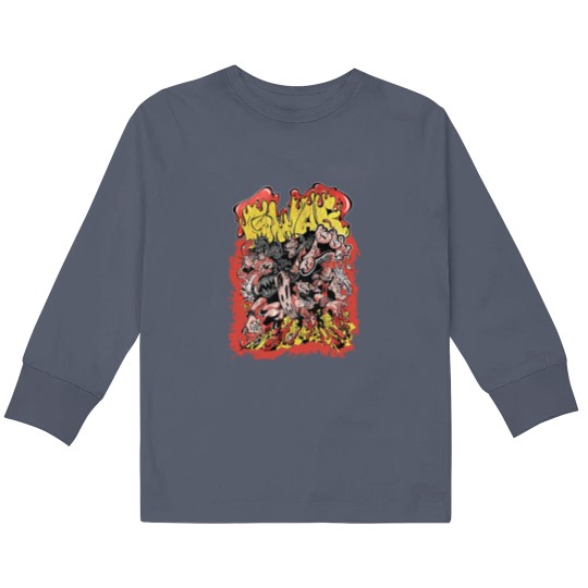Discover Gwar Band Heavy Metal 1984 Kids Long Sleeve T Shirts Black Fullsize S-5XL