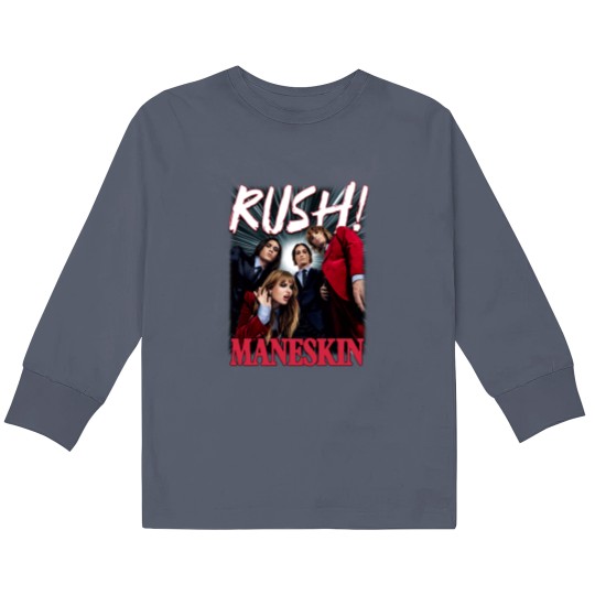 Discover Mneskin Band Kids Long Sleeve T Shirts, World Tour Kids Long Sleeve T Shirts