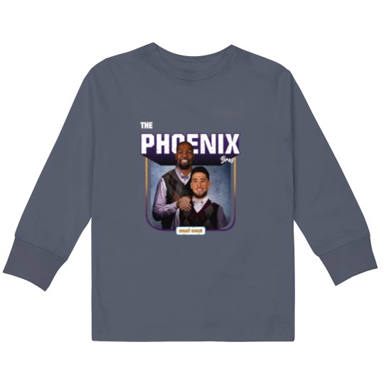 Discover Devin Booker Kevin Durant Phoenix Basketball Kids Long Sleeve T Shirts