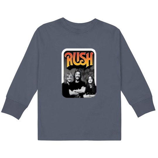 Discover Rush Kids Long Sleeve T Shirts Rock Concert Kids Long Sleeve T Shirts Band Logo Anniversary
