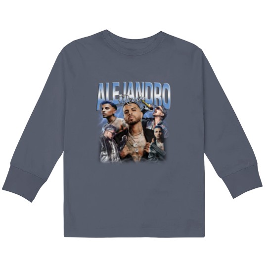 Discover Rauw Alejandro 90s Vintage Kids Long Sleeve T Shirts, Rauw Alejandro Bootleg
