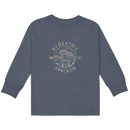 Discover Vintage Radiator Springs Kids Long Sleeve T Shirts, California Adventure Park Kids Long Sleeve T Shirts
