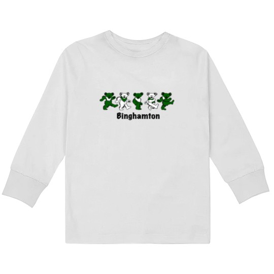 Discover Binghamton Bears Kids Long Sleeve T Shirts