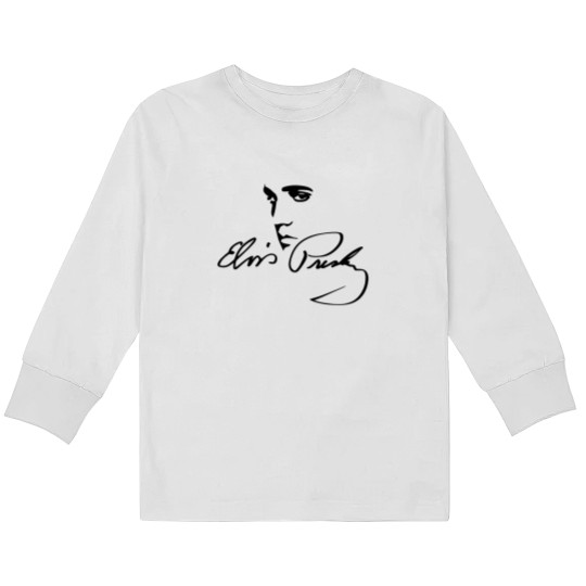 Discover Vintage Elvis Kids Long Sleeve Shirt - Elvis Presley Gift