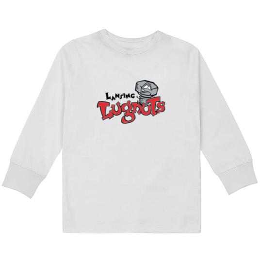 Discover Lansing Lugnuts Jersey Zip Kids Long Sleeve T Shirts