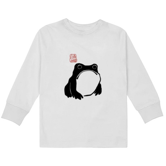 Discover Unimpressed Frog Kids Long Sleeve T Shirts, Grumpy Frog  Kids Long Sleeve T Shirts