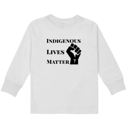 Discover Indigenous lives matter  Classic Kids Long Sleeve T Shirts