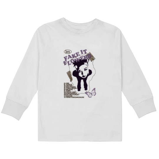 Discover Beabadoobee Vintage Kids Long Sleeve T Shirts, Beabadoobee Album Kids Long Sleeve T Shirts