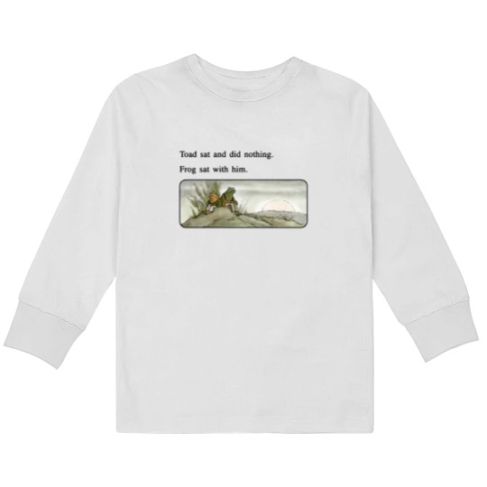 Discover Frog And Toad Kids Long Sleeve T Shirts, meme Cottagecore Aesthetic, Gift for friend