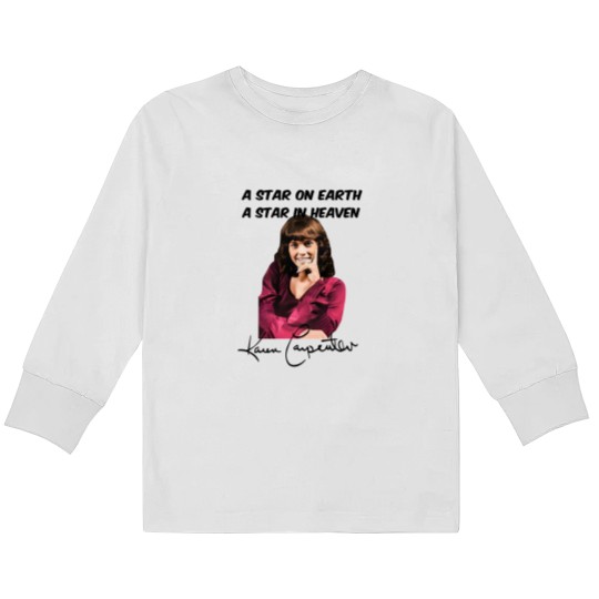 Discover Karen Carpenter-A Star In Heaven Kids Long Sleeve T Shirts