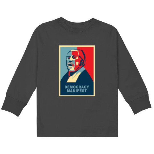Discover Democracy Manifest(1) Kids Long Sleeve T-Shirts