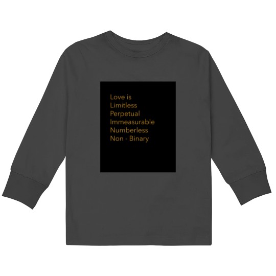 Discover Pride Ally Kids Long Sleeve T-Shirts