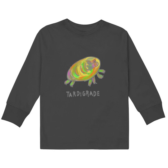 Discover Happy Tardigrade Kids Long Sleeve T-Shirts