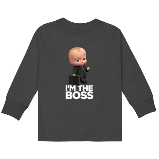 Discover the boss baby im the boss Kids Long Sleeve T-Shirts