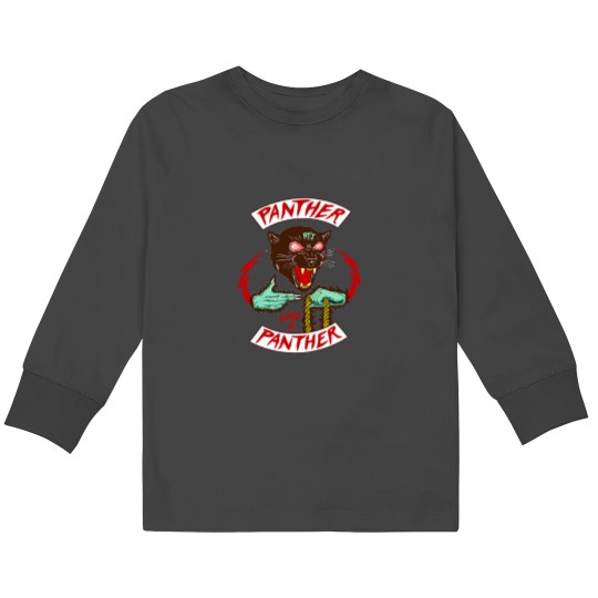 Discover Watercolor Vintage-Panther Like-Panther Run Gift Fans Jewels Great Kids Long Sleeve T-Shirts
