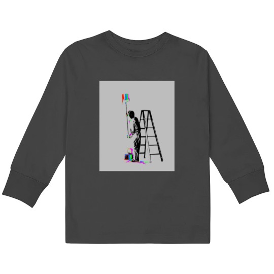 Discover Painter Kids Long Sleeve T-Shirts