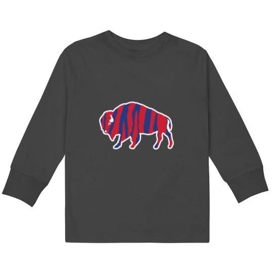 Discover Zubas Bison Kids Long Sleeve T-Shirts