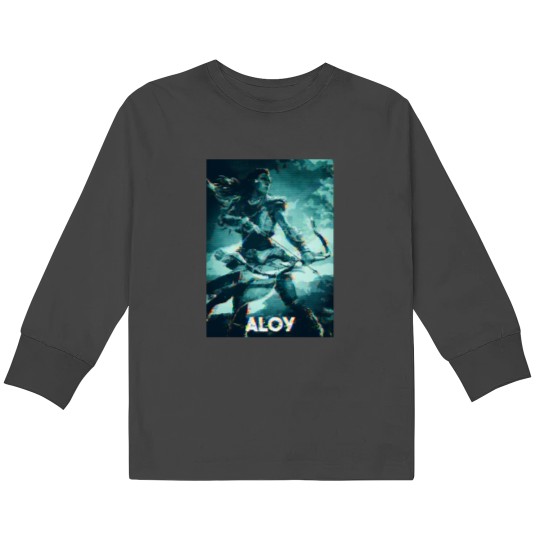 Discover Gifts Idea Horizon Action Game Dawn Zero Love You Kids Long Sleeve T-Shirts