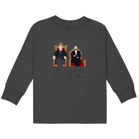 Discover Your Time Starts Now. Taskmaster Kids Long Sleeve T-Shirts