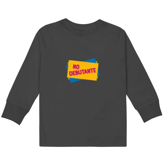 Discover You could tell I was no debutate! Pillow Kids Long Sleeve T-Shirts