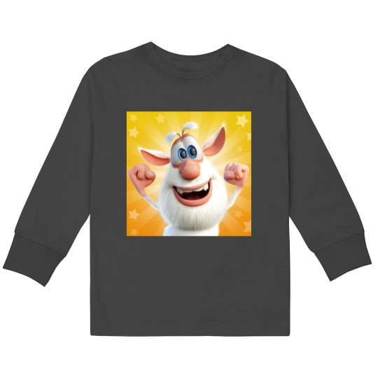 Discover Threebob Booba Animation for kids 2020 Kids Long Sleeve T-Shirts