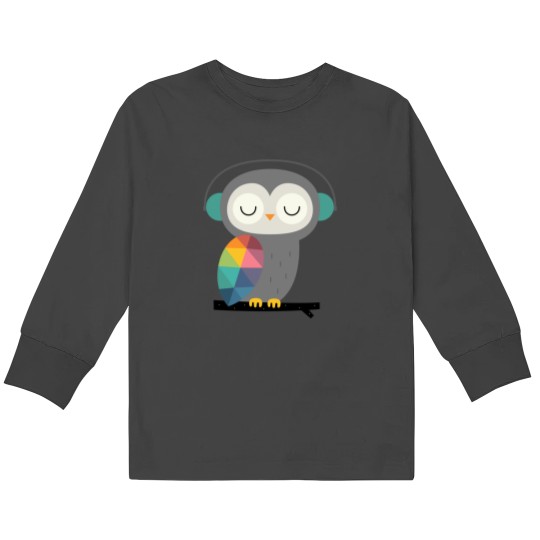 Discover Owl Time Kids Long Sleeve T-Shirts