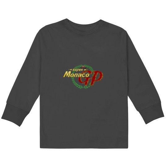 Discover Super Monaco1 Grand Prix Kids Long Sleeve T-Shirts