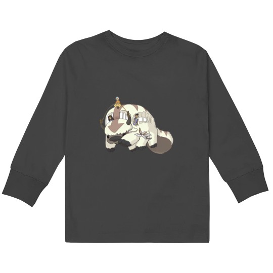 Discover My Neighbor Aang! Kids Long Sleeve T-Shirts