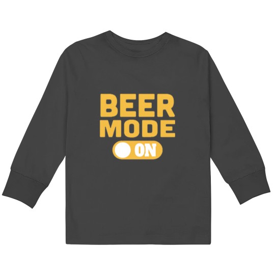 Discover 4x4 OFFROAD Recovery Gear Beer Mode on Kids Long Sleeve T-Shirts