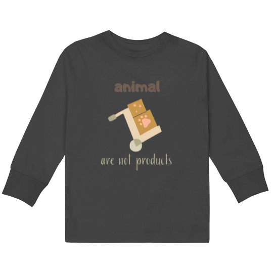 Discover Animal are not products Kids Long Sleeve T-Shirts