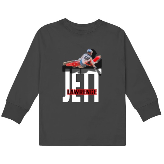 Discover Jett Lawrence Merch Jettson Motorcross Kids Long Sleeve T-Shirts