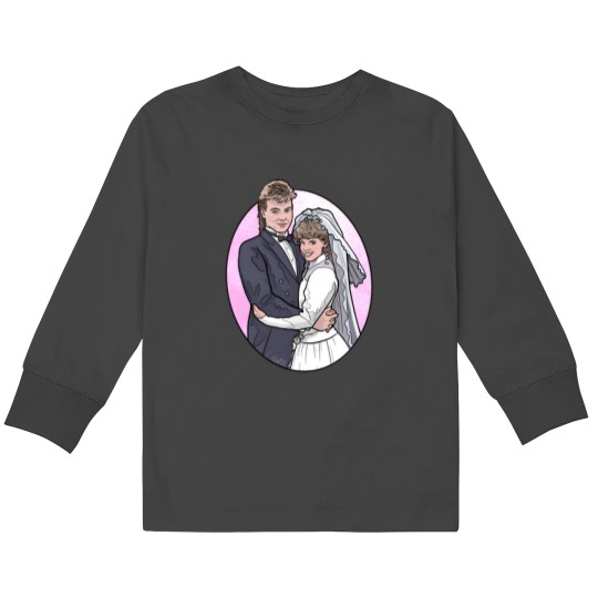 Discover Scott & Charlene's Wedding Kids Long Sleeve T-Shirts