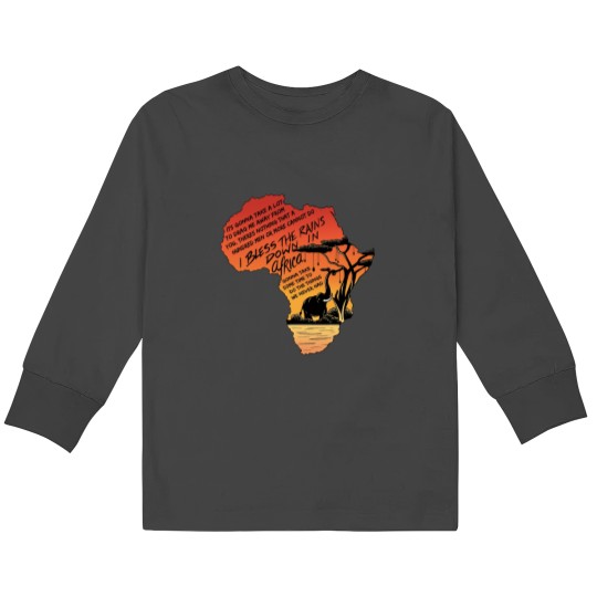Discover Africa Kids Long Sleeve T-Shirts