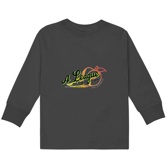 Discover -A League Of Their Own- Kids Long Sleeve T-Shirts