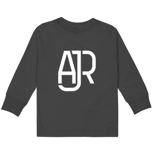 Discover Ajr white logo Kids Long Sleeve T-Shirts
