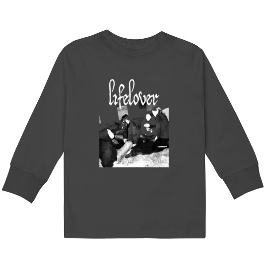 Discover Lifelover Total Band Sticker Kids Long Sleeve T-Shirts