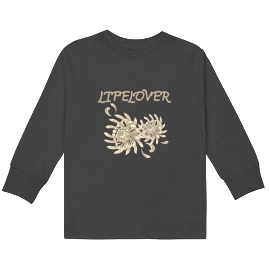 Discover Lifelover Sticker2 Kids Long Sleeve T-Shirts