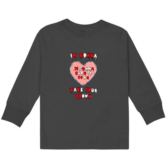 Discover Taxi, Nova Twins, Metal, Alternative, Rap Rock Band Kids Long Sleeve T-Shirts