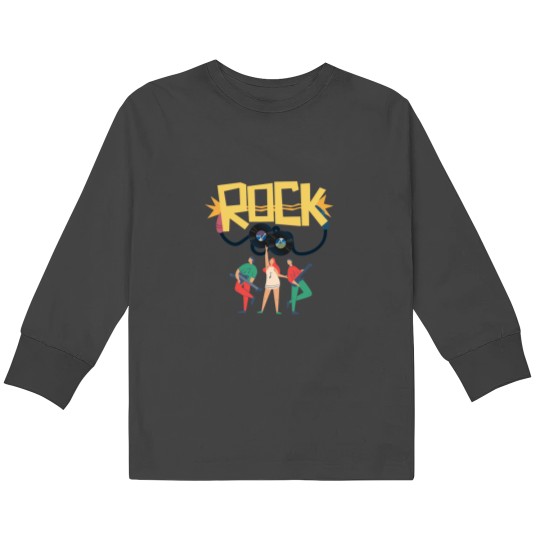 Discover Rock Forever, festival download Kids Long Sleeve T-Shirts