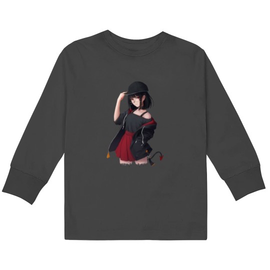 Discover Anime Girl Kids Long Sleeve T-Shirts