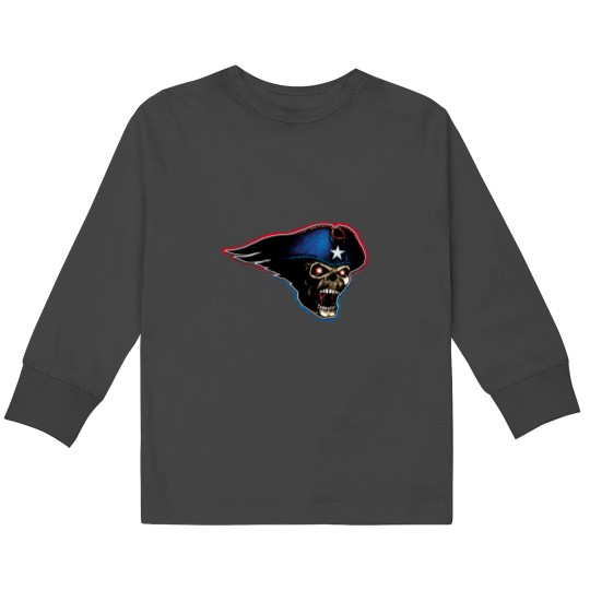 Discover Zombie Patriot1 Kids Long Sleeve T-Shirts