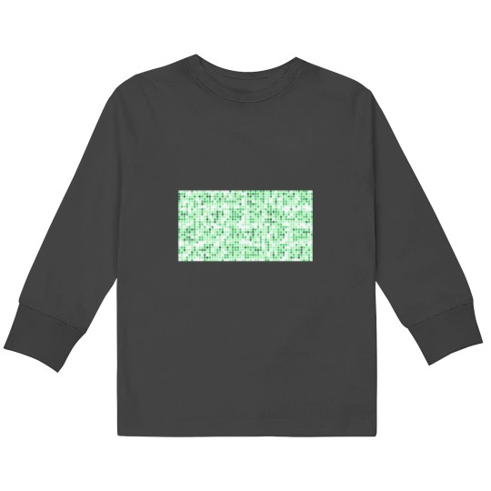 Discover The Github Commit Graph Mask Kids Long Sleeve T-Shirts