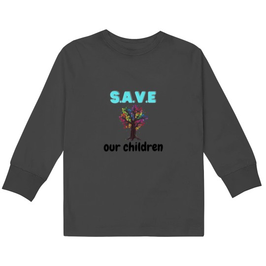 Discover PEDOPHILES ARE THE REAL PANDEMI C (3) Kids Long Sleeve T-Shirts