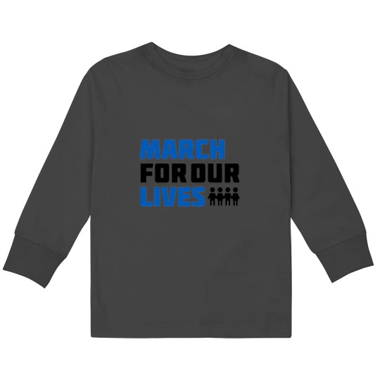 Discover March For Our Lives Kids Long Sleeve T-Shirts